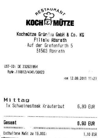 hvzg Hffner Kochmtze Restaurant